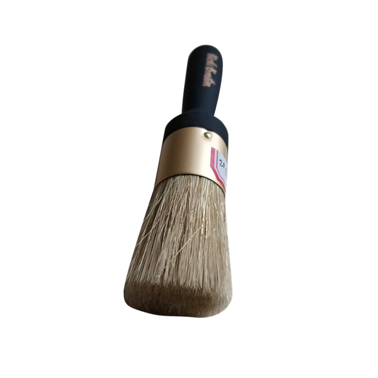 Wholesale Golden Ferrule Round Head Paint Brush Detailed Brush with