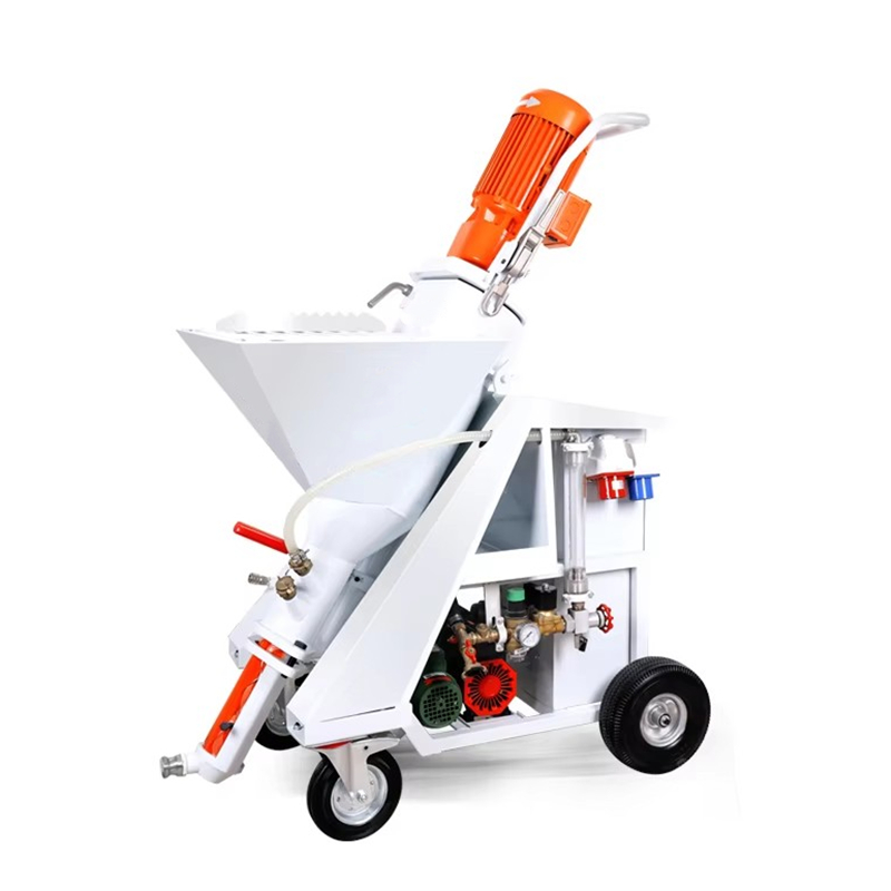 New Arrival 220/380V Rendering Machine Mortar Spray Cement Plastering Automatic Wall Concrete Gypsum Plaster Sprayer Equipment